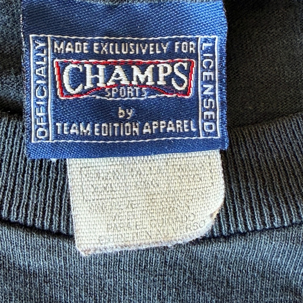 Vintage Michigan Wolverines Shirt Mens 2XL Navy Blue Team Edition Champs Sports - Picture 3 of 6